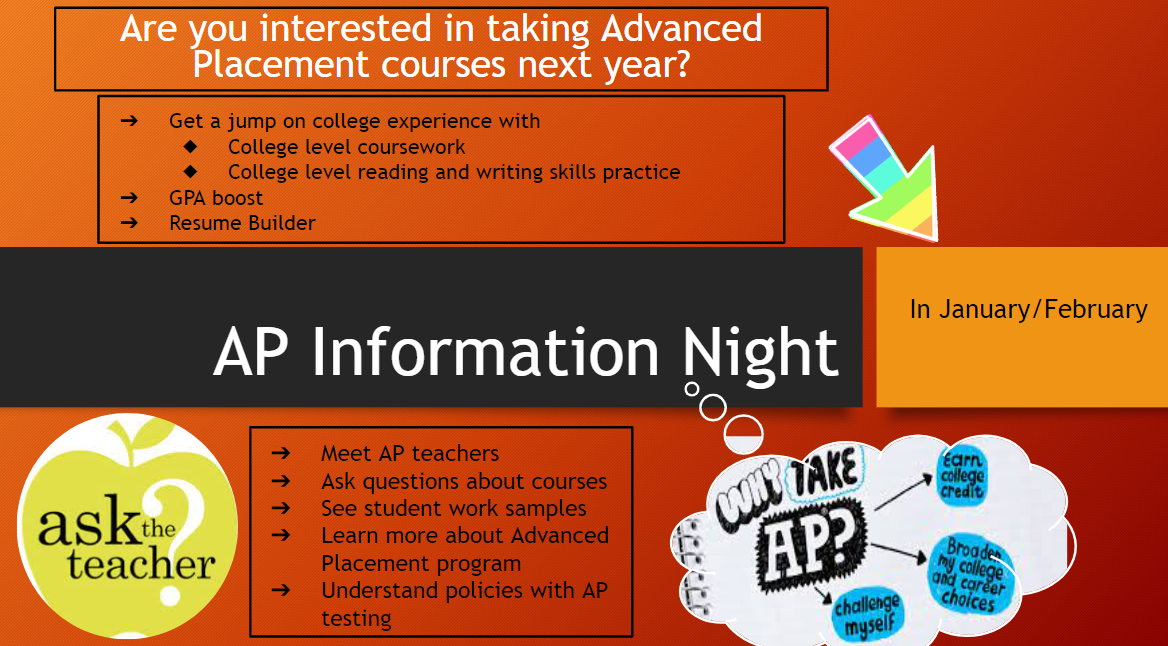 AP information Night in February